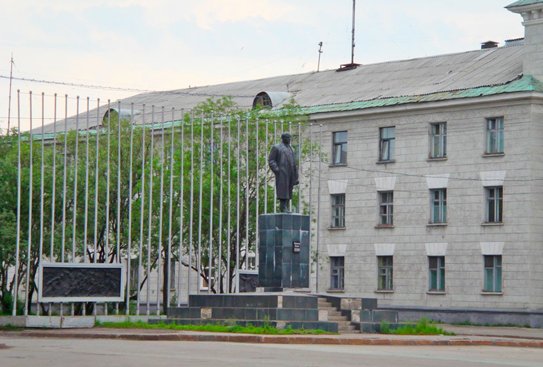 Памятник Ленину в Воркуте